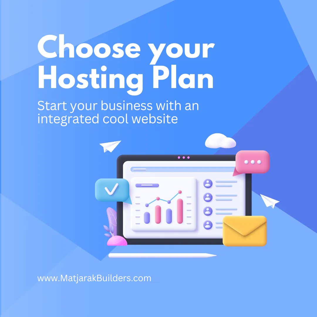 Integrated Web Hosting Solutions and Server Plans by Matjarak Builders