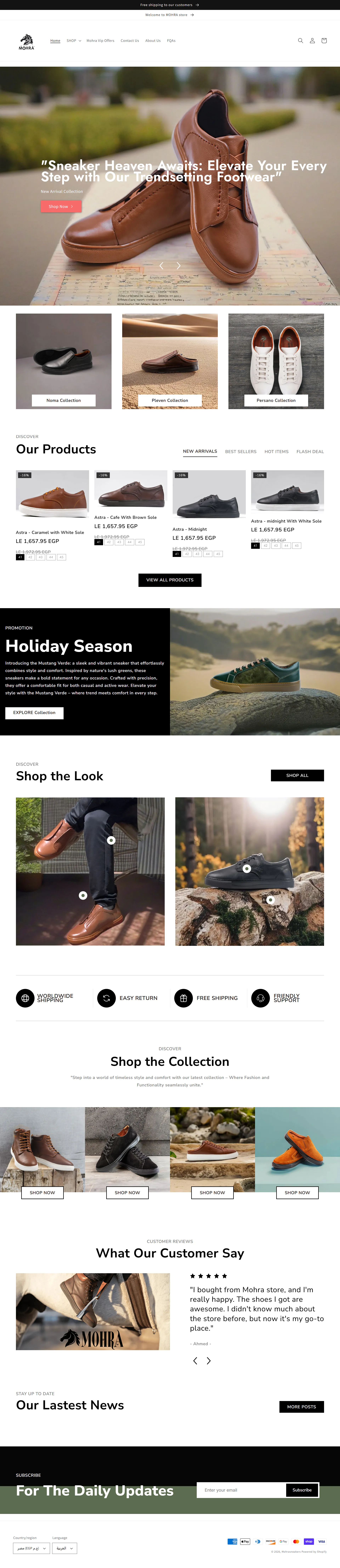 ourClientsPage.Mohra Sneakers
